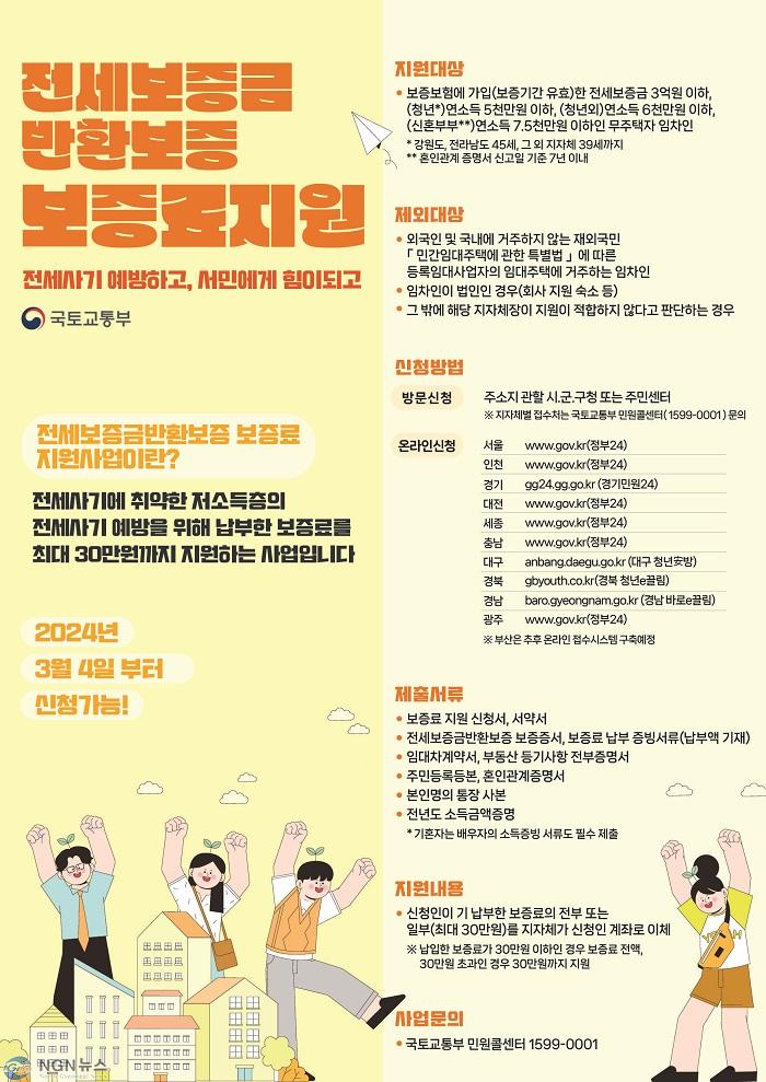 2 포천시, 「전세보증금 반환보증 보증료 지원사업」 전 연령으로 확대.jpg