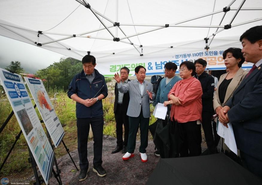 (0704)[기반조성과]주광덕 남양주시장, 경기도의원과 백봉지구 방문…공공의료원 유치 역점 추진(사진1).jpg