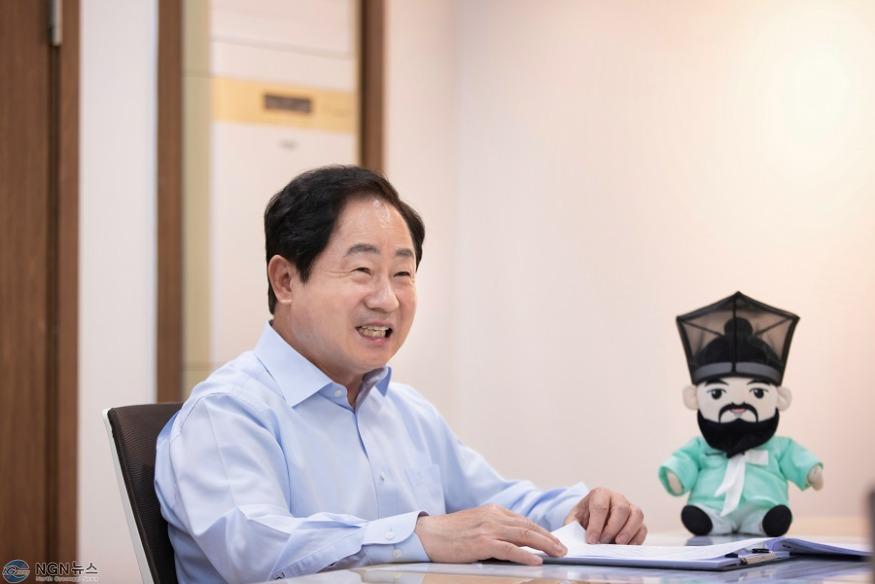 (0710)[홍보담당관]주광덕 남양주시장 “정약용의 도시 남양주, 수도권 중심도시로 도약할 것”(사진).JPG