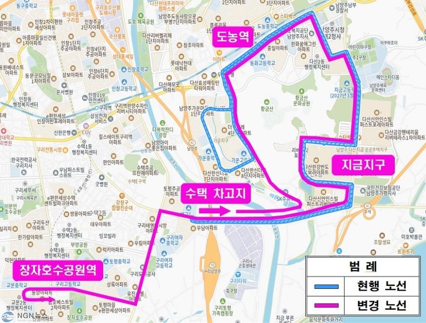 (0725)[대중교통과]남양주시, 38번 버스 장자호수공원역으로 노선연장(38번 버스 노선도).jpg