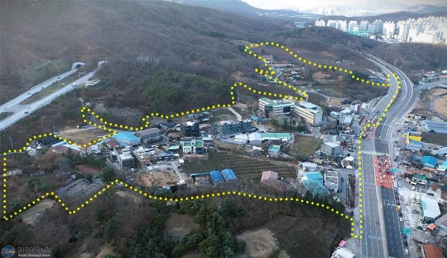(0830)[토지정보과]남양주시, 광전2지구 지적 재조사 사업 완료(광전2지구 드론촬영사진).jpg