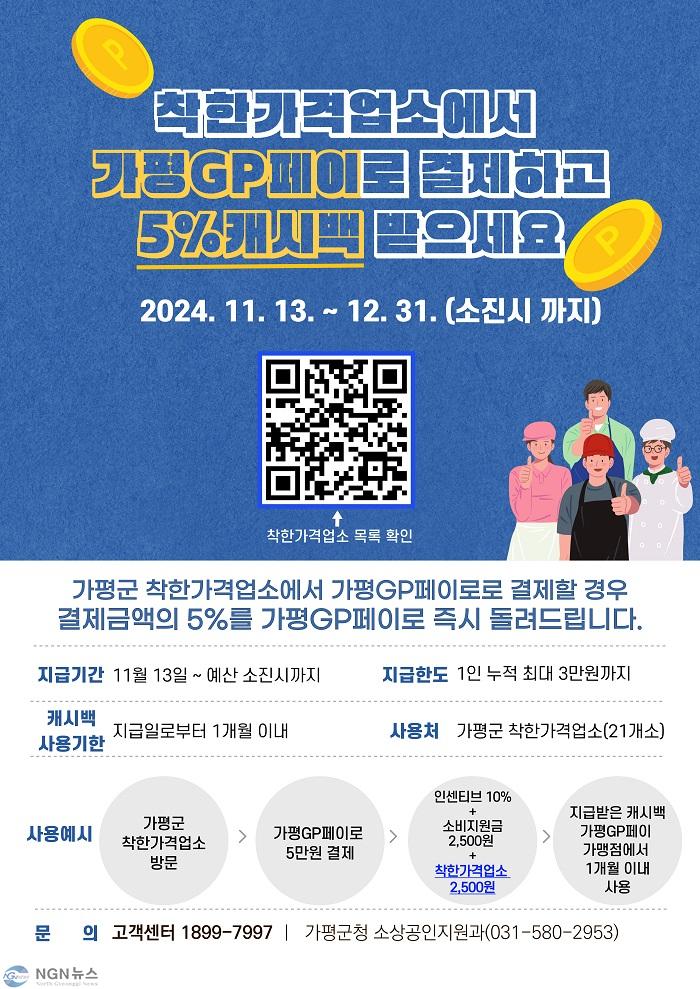 (가)가평군, “착한가격업소 이용시 최대 20% 캐시백”.jpg