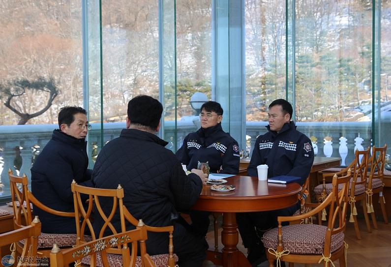 20250211가평소방서, 박물관 현장 안전지도 실시.JPG